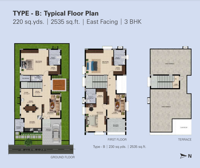 Ramky One Krystal  floor plan layout